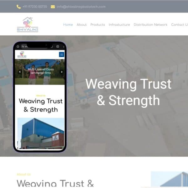 Shivaline Plastotech — Industrial Manufacturing Website